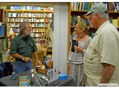 Key West Island Books Book Signing Jan 2012 Stairway to the Bottom